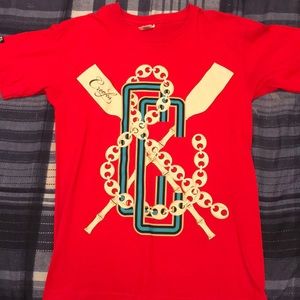Crooks and Castles Red Tee